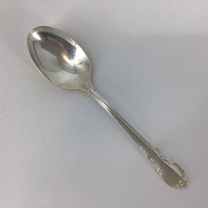 2/$20 1847 Rogers Bros. Vtg Silver Dessert/Soup Spoon